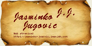 Jasminko Jugović vizit kartica